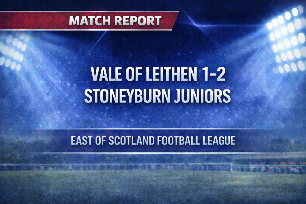 Vale of Leithen 1-2 Stoneyburn Juniors