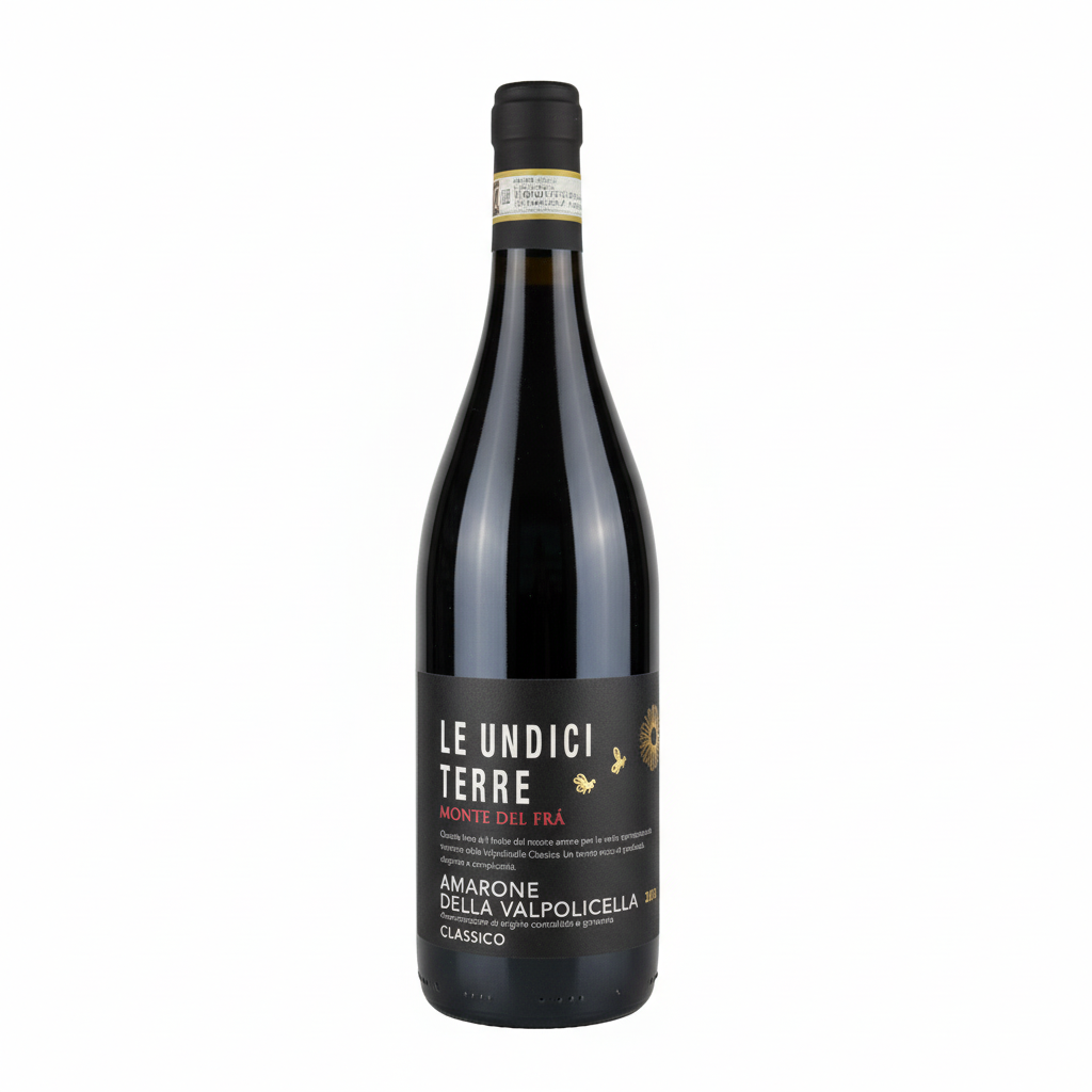 Le Undici Terre – Monte del Frá – Amarone della Valpolicella Classico DOCG 2017 – Italien, Valpolicella Classico (Sommacampagna, VR)