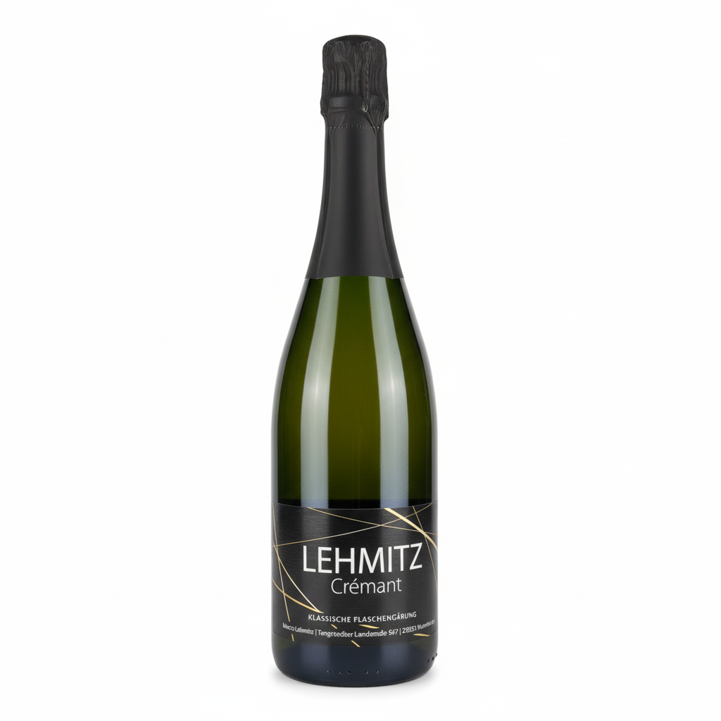 Lehmitz Crémant – Riesling Sekt b.A. Mosel Brut Nature – Deutschland, Mosel