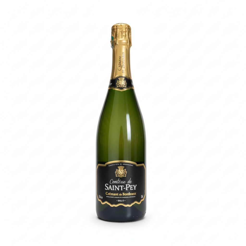 Comtesse de Saint-Pey Crémant de Bordeaux Brut – Frankreich, Bordeaux – Appellation Crémant de Bordeaux Contrôlée
