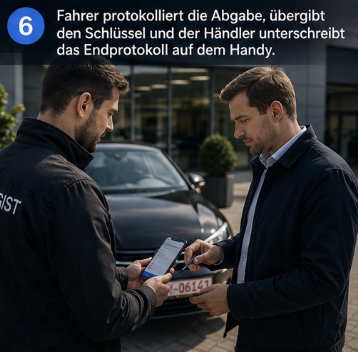 Schritt 6: Abgabeprotokoll & Übergabe
