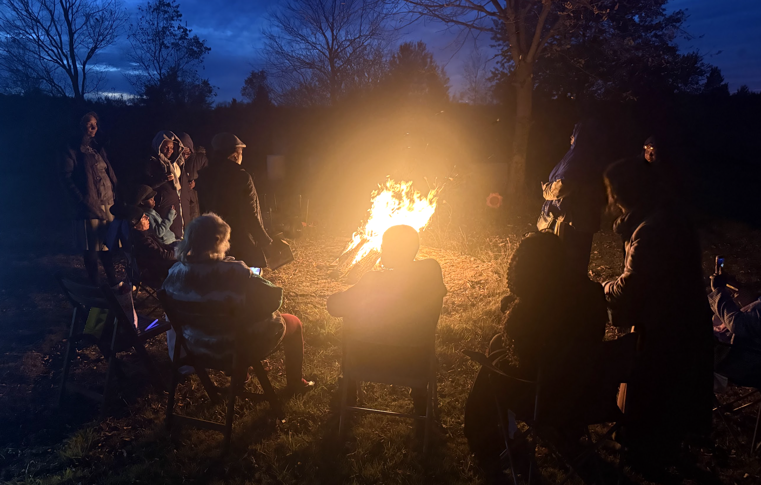 Evening Campfire Circle
