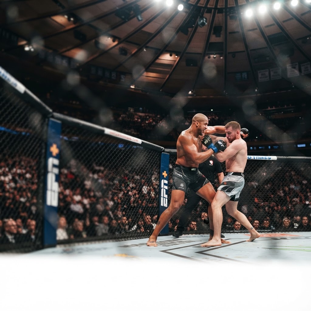 UFC 334 features Gane vs Hokit title fight at MSG