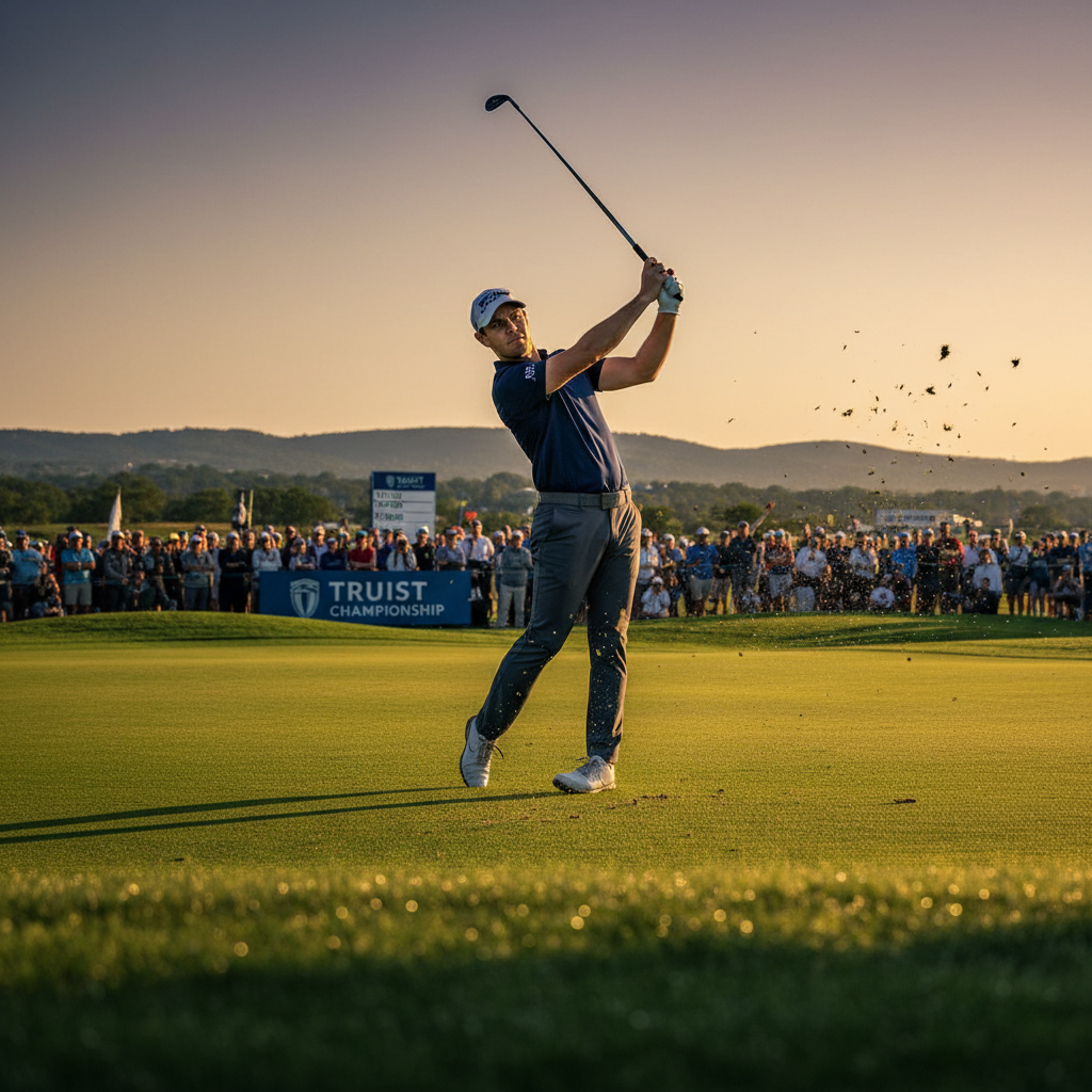 McIlroy's Stellar Second Round at Truist Championship Keeps Hope Alive
