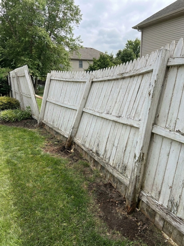Exterior Repairs before