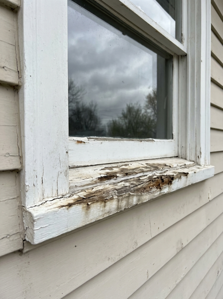 Wood & Rot Repair before