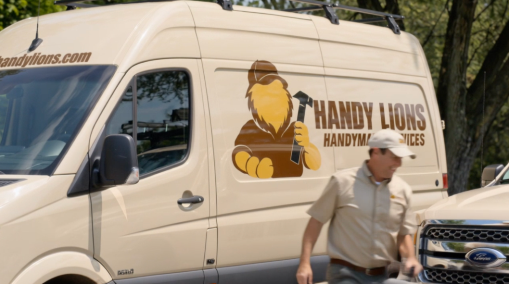 Handy Lions work van