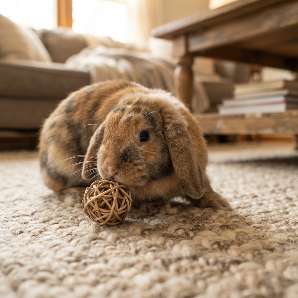 Playing with a Wicker Ball