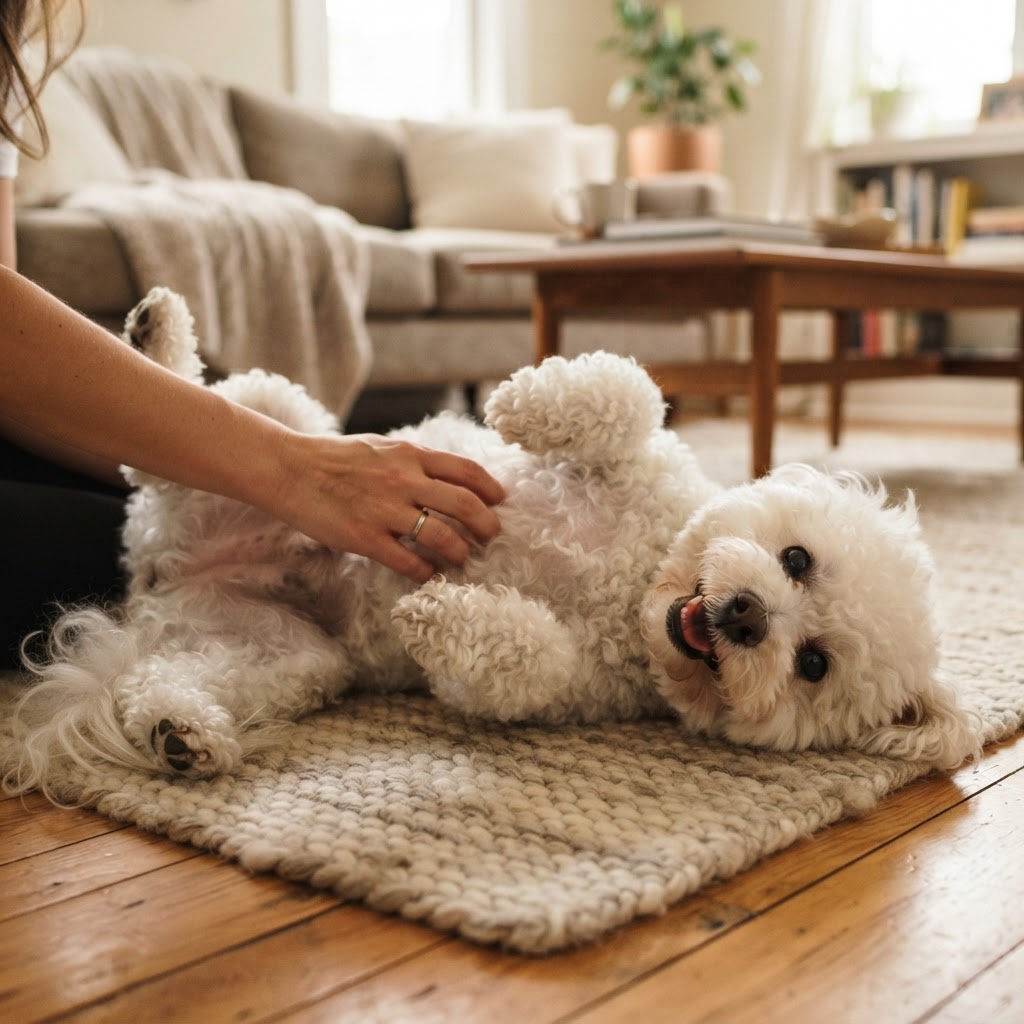 Bichon Frise - Belly Rubs