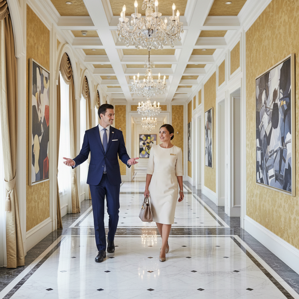 Escorting a Guest
