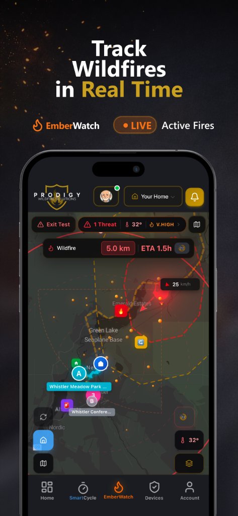 EmberWatch — Live Fire Map