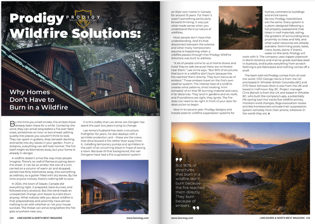 Lancashire & North West Magazine feature spread