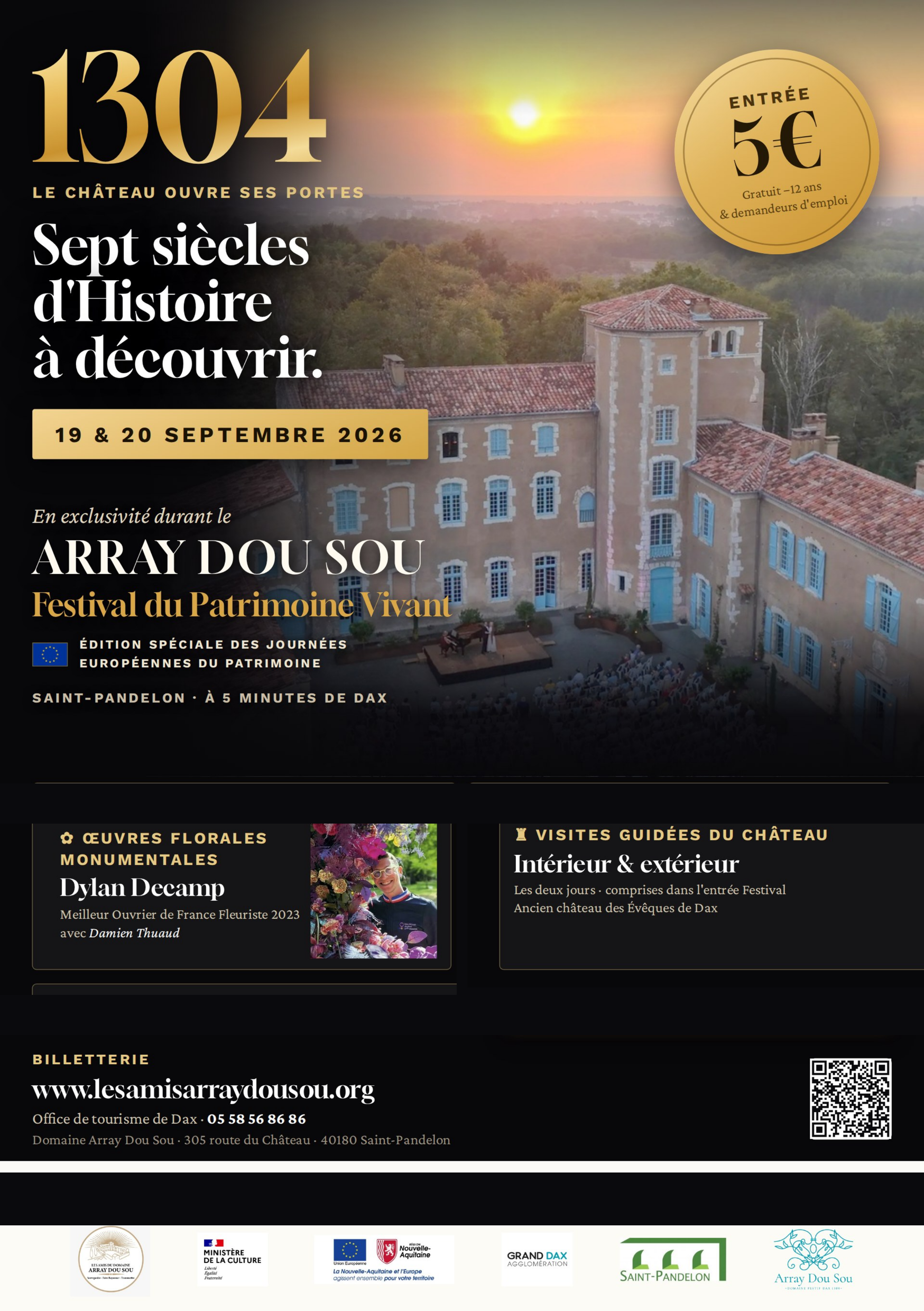Affiche 1304 — Array Dou Sou Festival — 19 & 20 septembre 2026