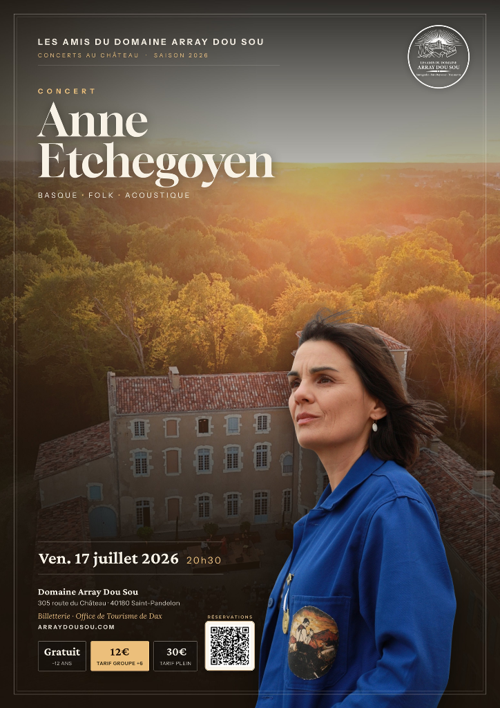 Affiche Anne Etchegoyen — Ven. 17 juillet 2026