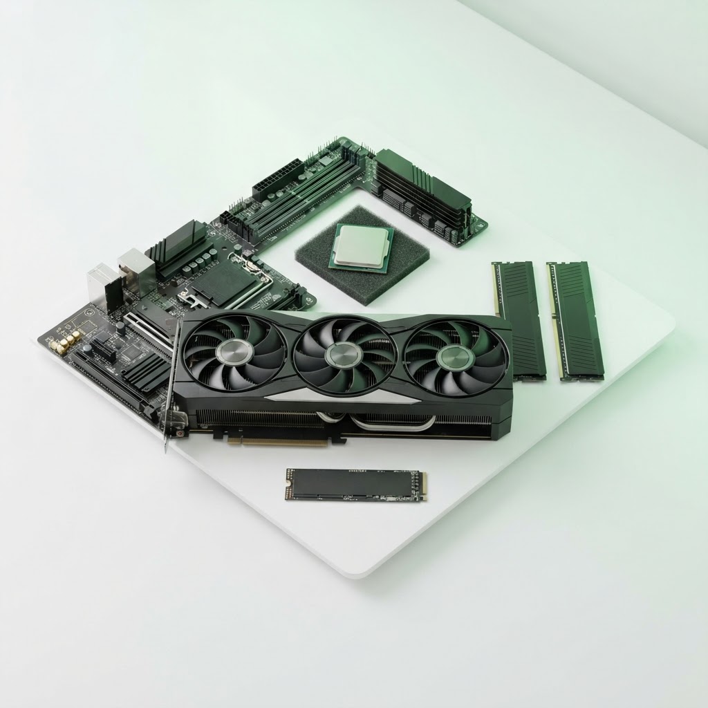 Computer hardware components