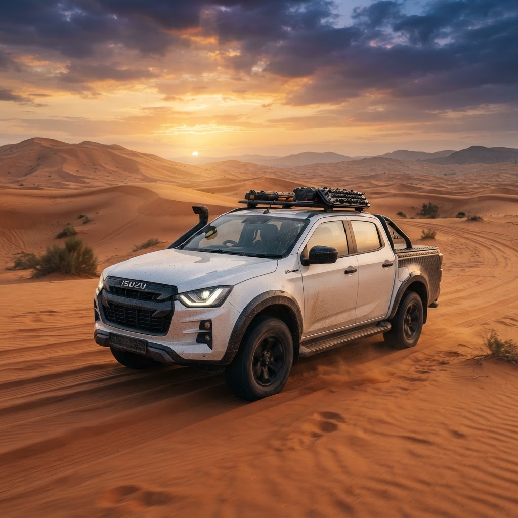 Isuzu D-Max service and repair in Dubai — certified mechanics, OEM-quality parts | 800FixMyCar