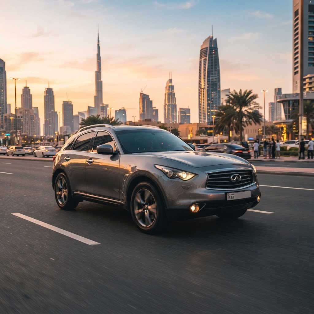 Infiniti FX35 service and repair in Dubai — certified mechanics, OEM-quality parts | 800FixMyCar