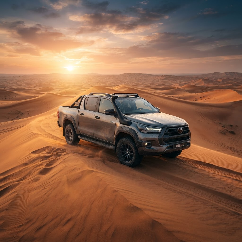 Toyota Hilux service and repair in Dubai — certified mechanics, OEM-quality parts | 800FixMyCar