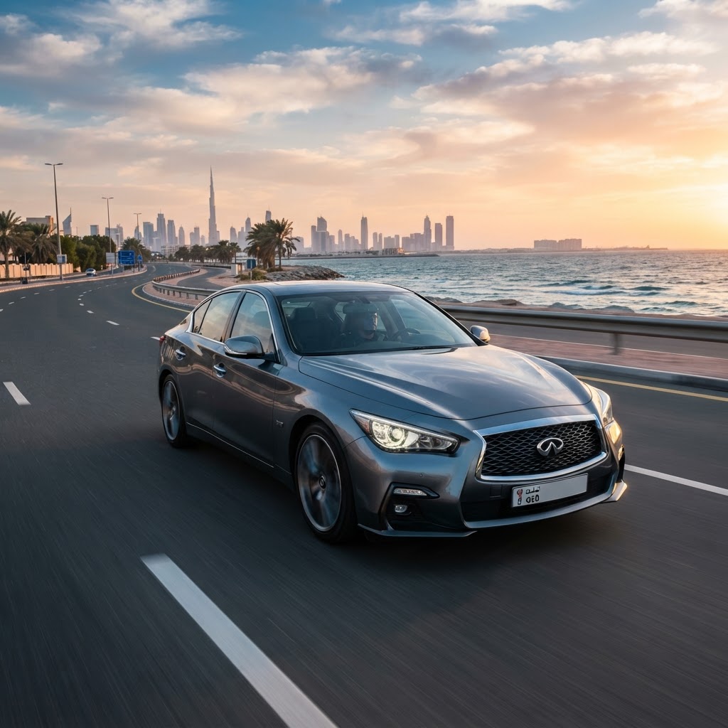 Infiniti Q50 service and repair in Dubai — certified mechanics, OEM-quality parts | 800FixMyCar