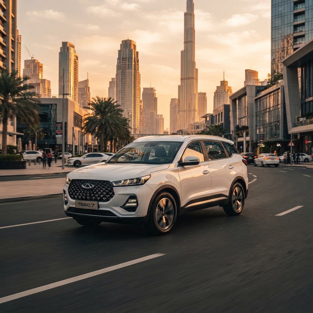 Chery Tiggo 7 service and repair in Dubai — certified mechanics, OEM-quality parts | 800FixMyCar