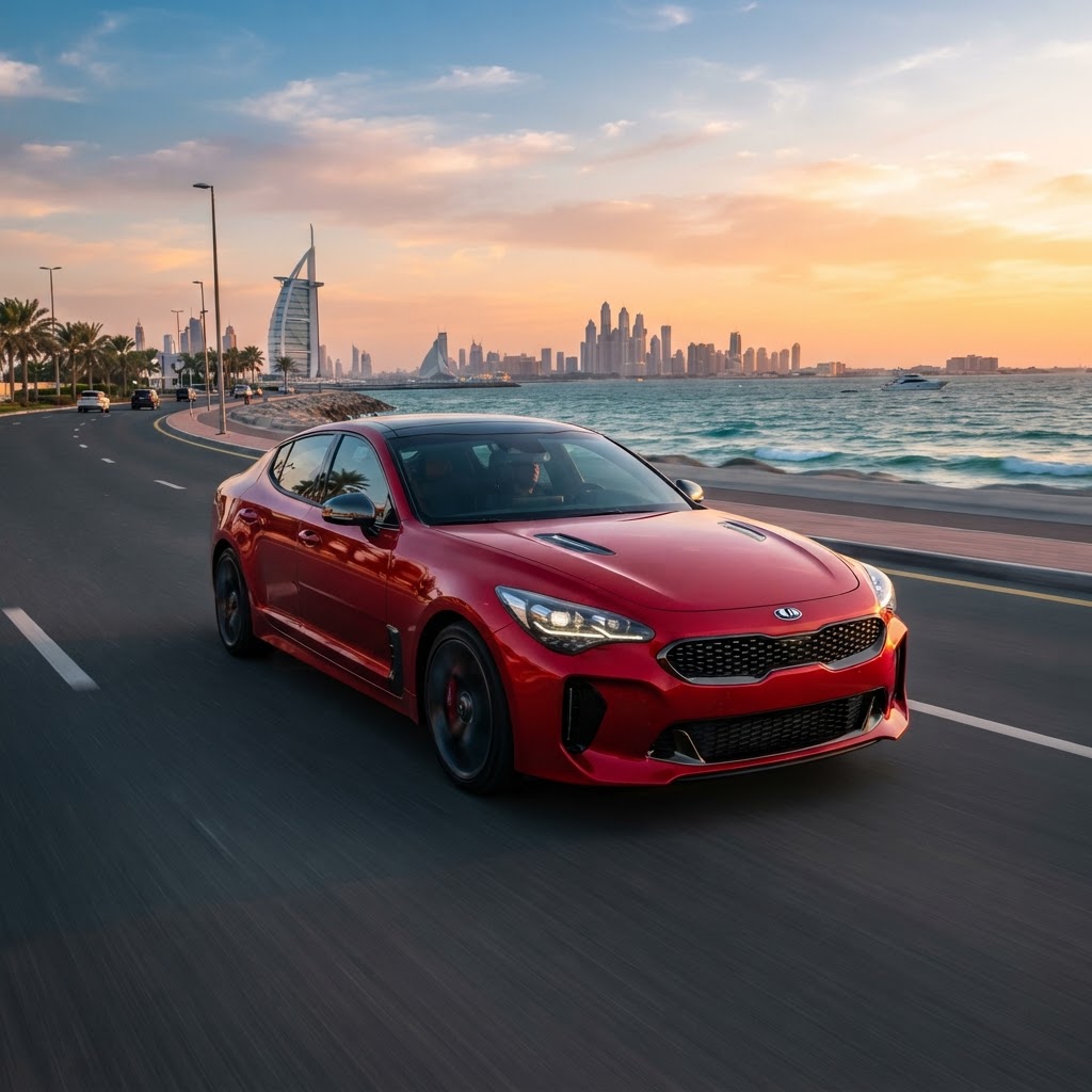 Kia Stinger service and repair in Dubai — certified mechanics, OEM-quality parts | 800FixMyCar