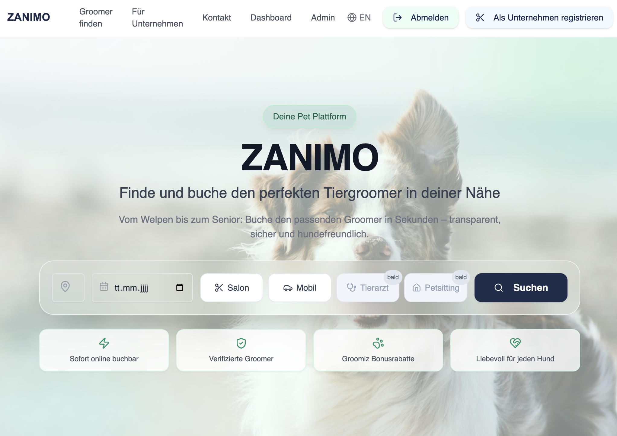 booking template preview