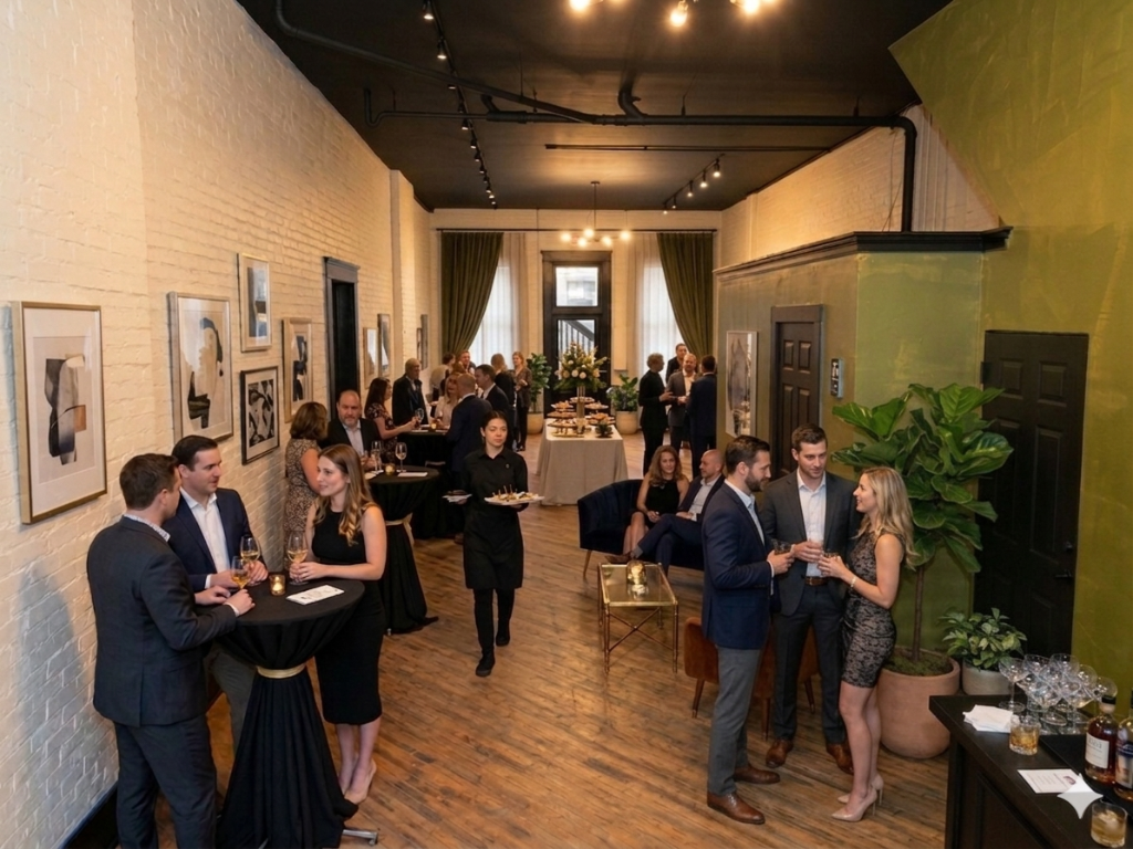 Private event room at Tellers