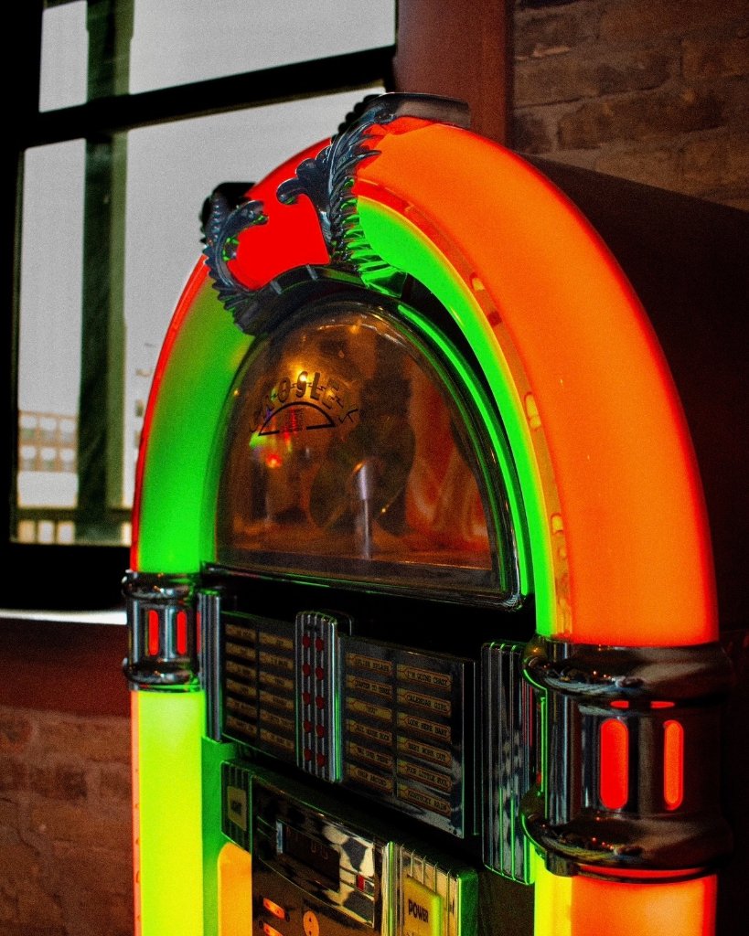 Vintage jukebox