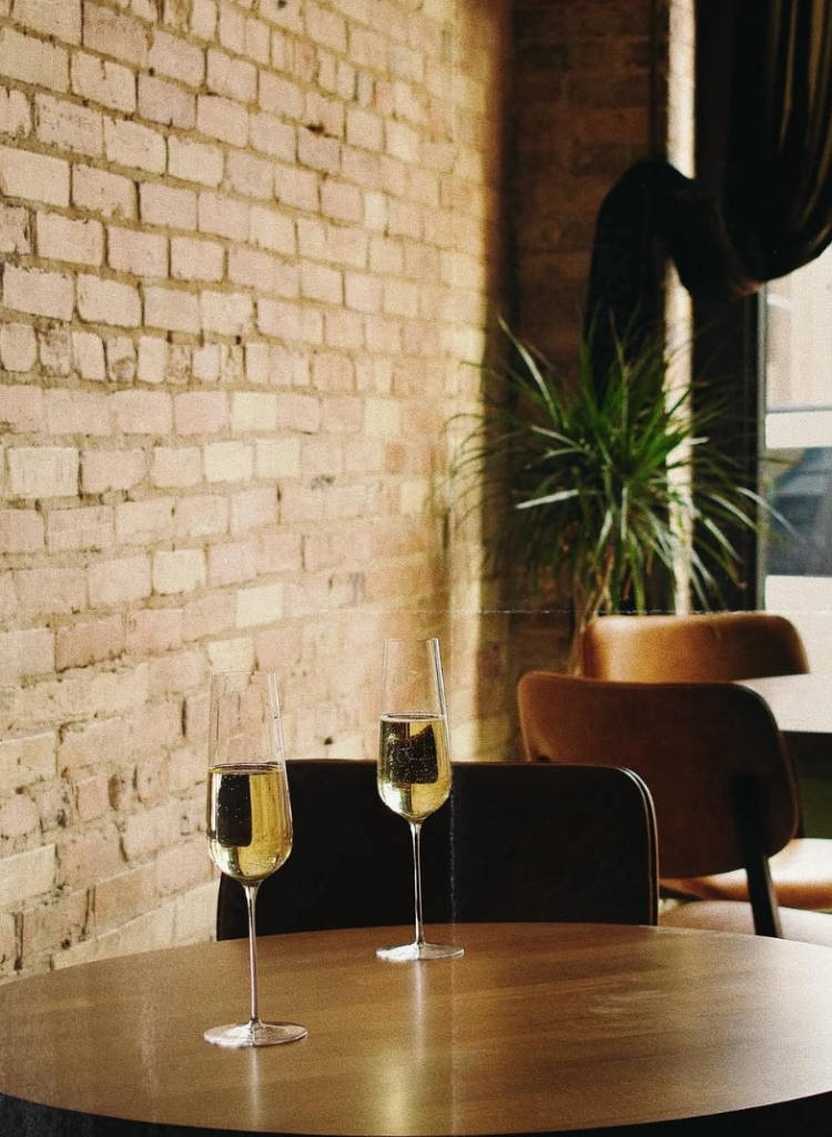 Bar leather seating