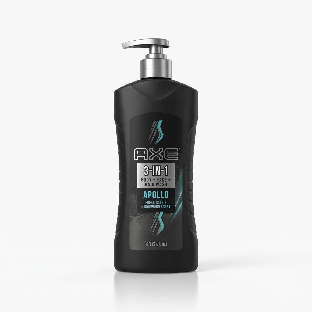 3-in-1 Body Face Hair Wash