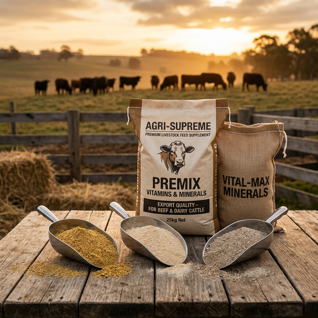 Australian Livestock Feed Supplements & Premixes