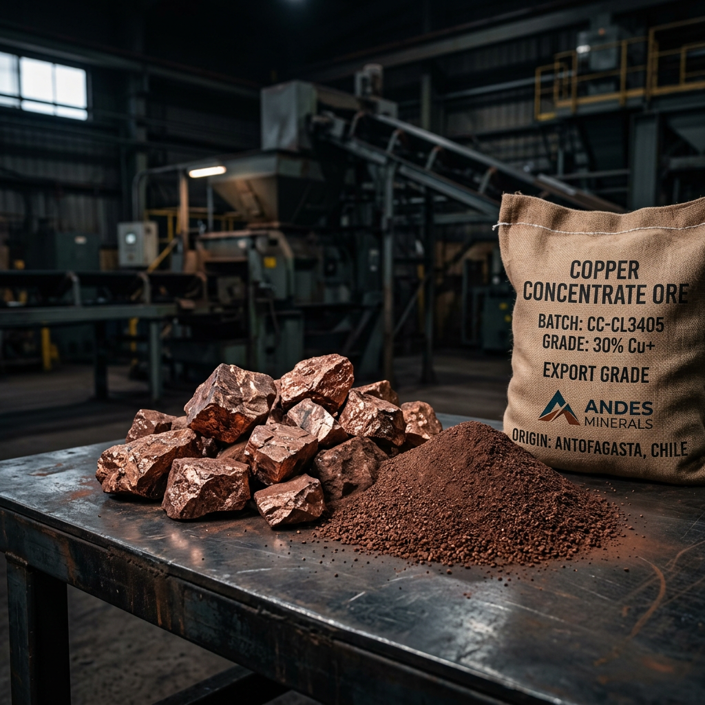 Copper Concentrate — High-Grade Australian Export