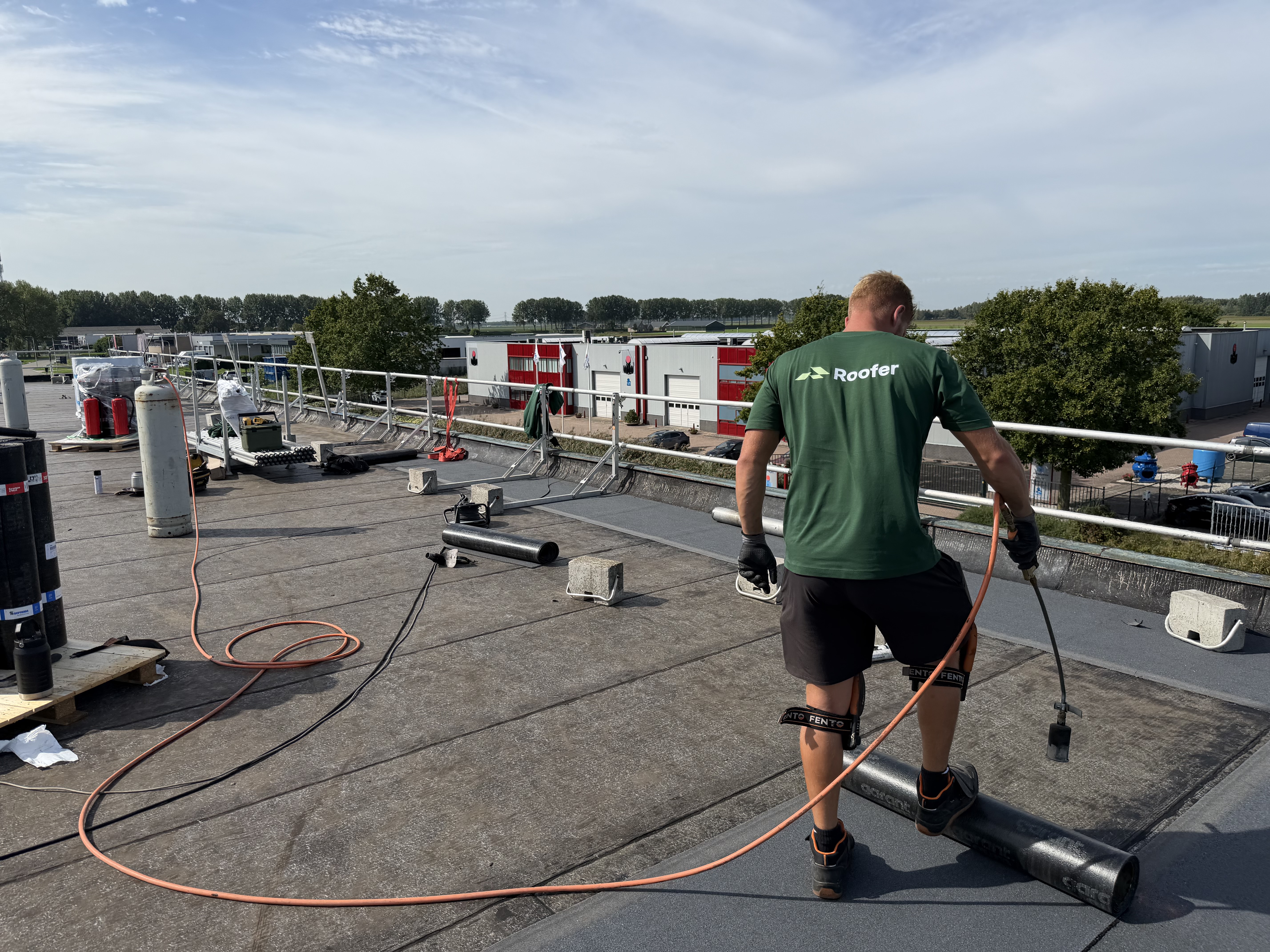 Dakonderhoud en renovatie voor bedrijfspanden