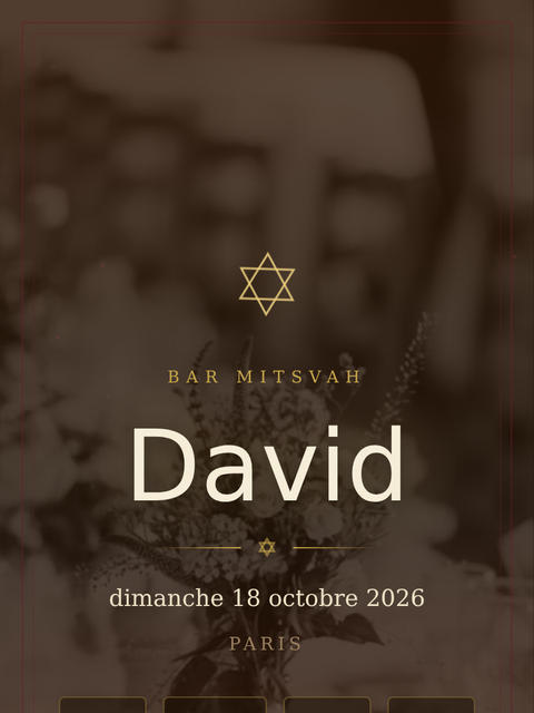 Modèle de faire-part Kotel