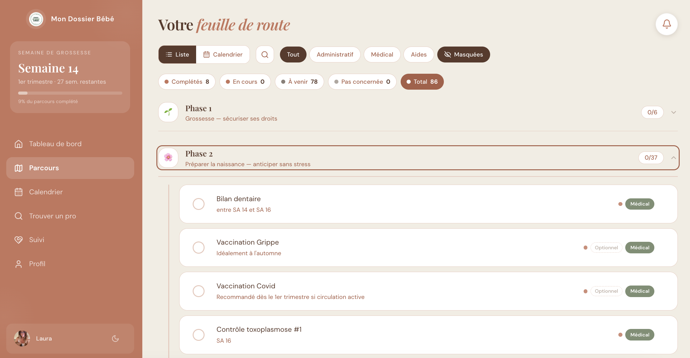 Parcours
