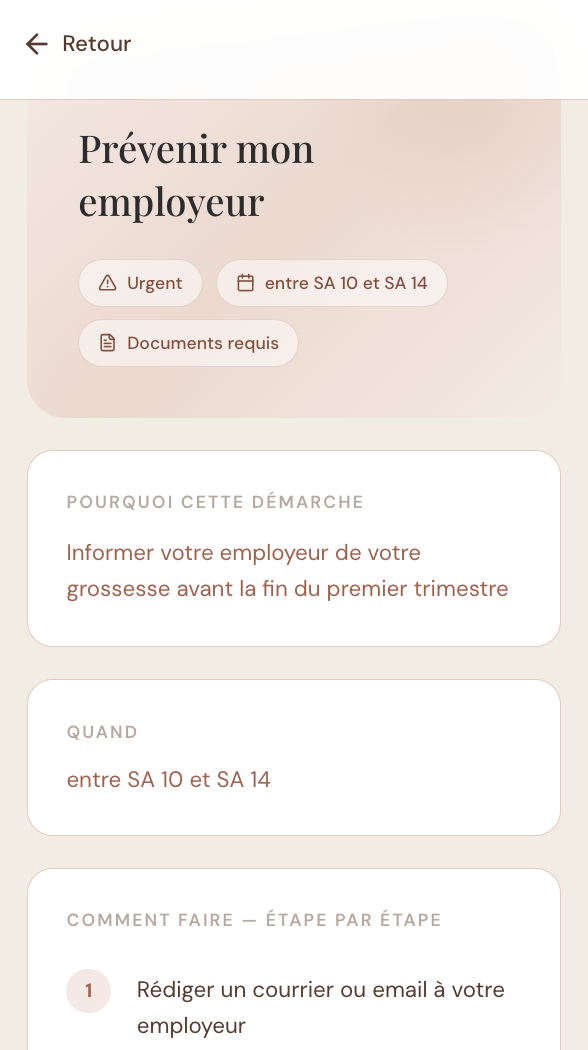 Tes courriers prêts en un clic