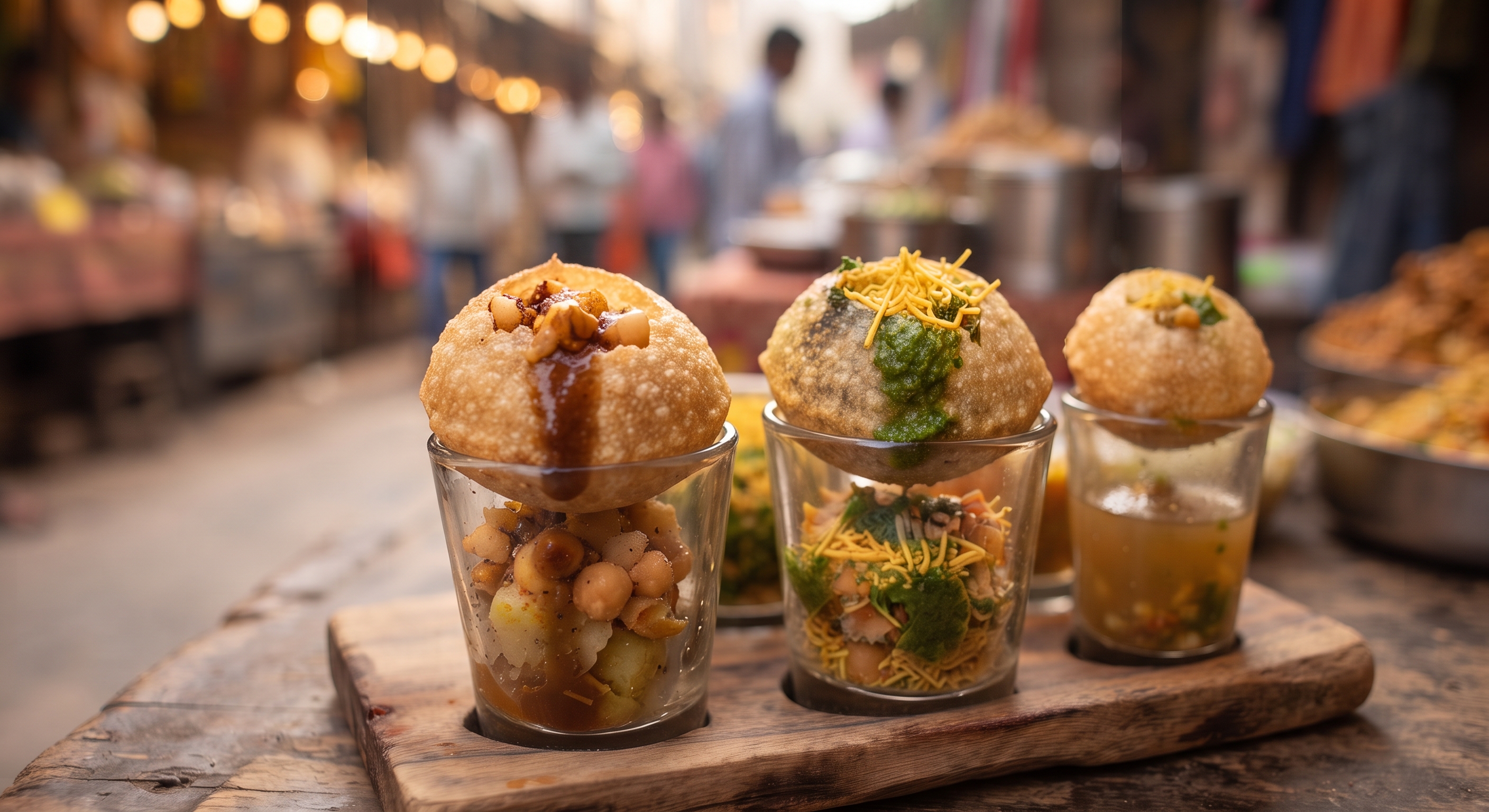 The Liquid Gold - Paani Poori Shots