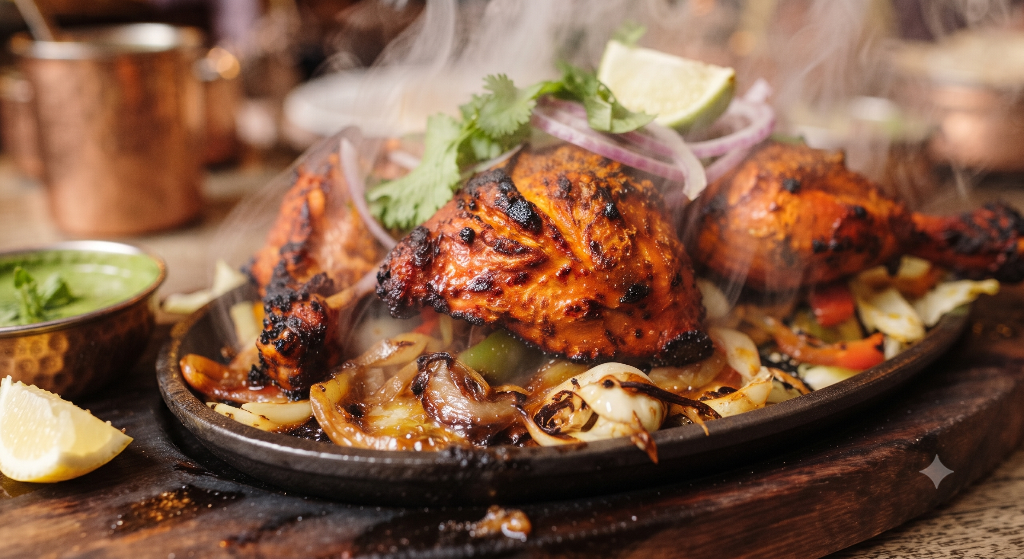 The Smokin' Bird - Tandoori Chicken Sizzler