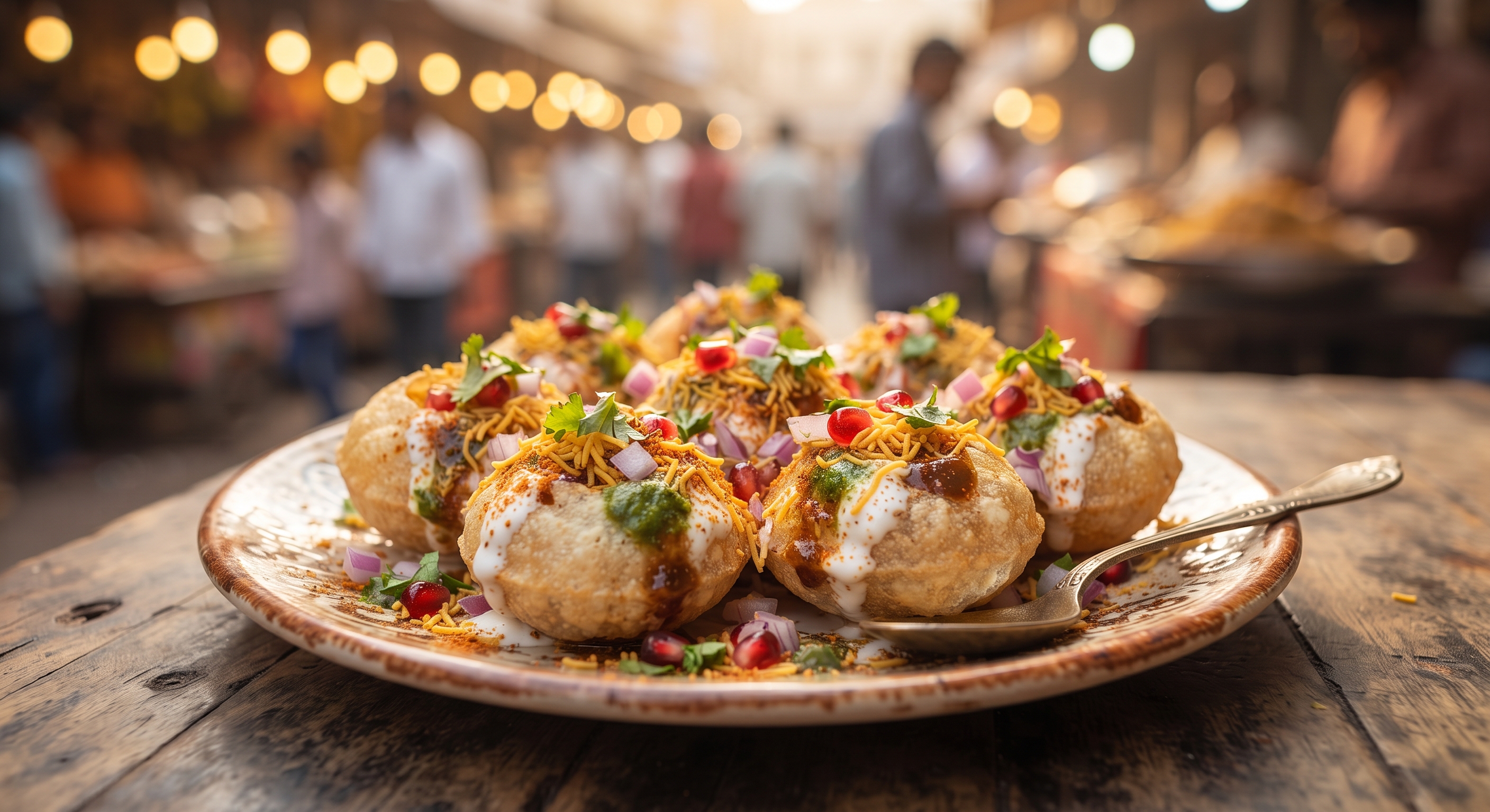 The Yogurt Bombs - Dahi Poori