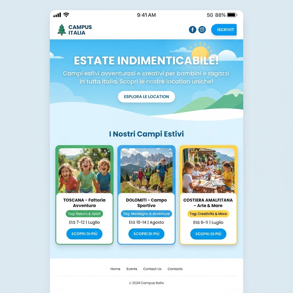 Landing Page Professionale