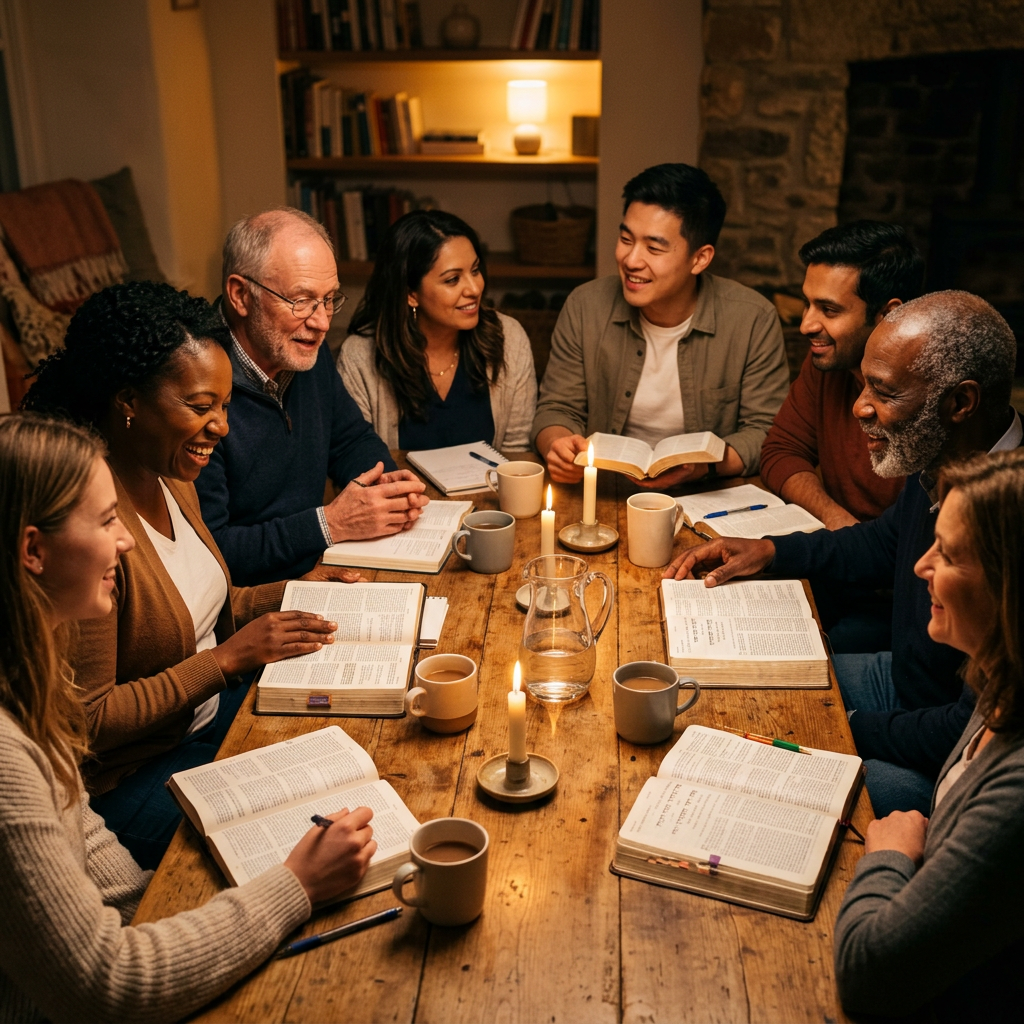 Group Bible study fellowship