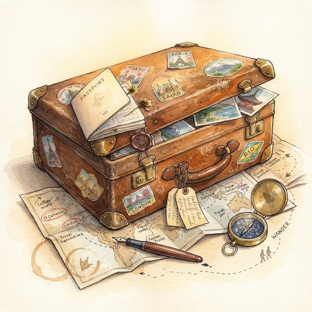 Travel journey card