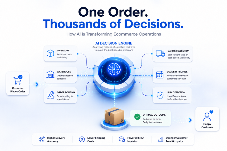 The Rise of Decision Intelligence: Why AI Is Moving Beyond Chatbots in Ecommerce - FenixCommerce blog