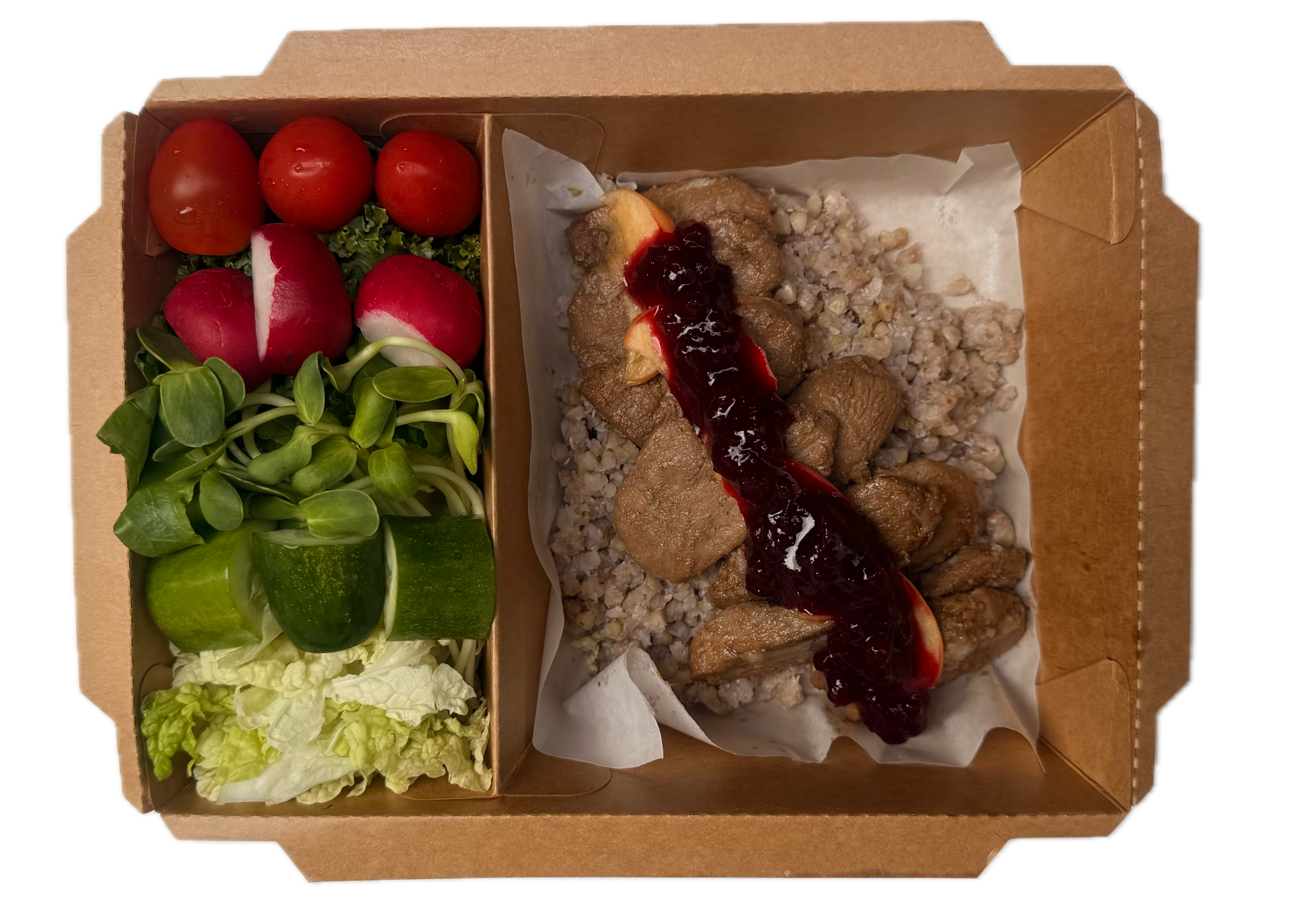 Duck Fillet with Green Buckwheat
