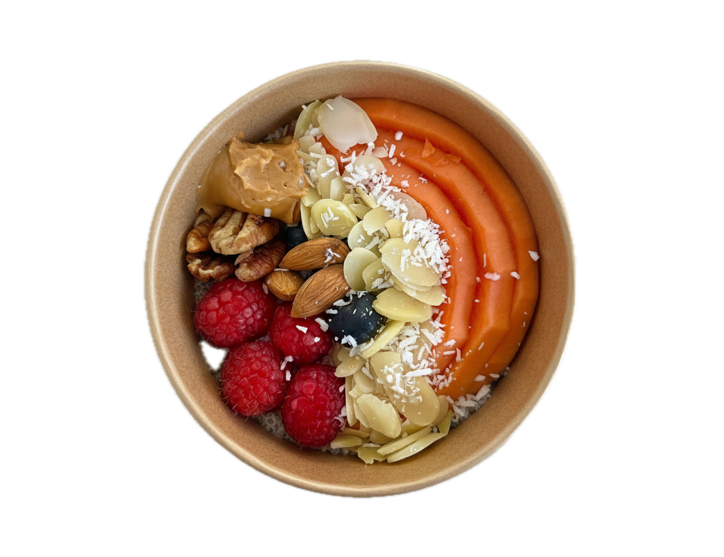 Chia Pudding with Nuts and Fruits
