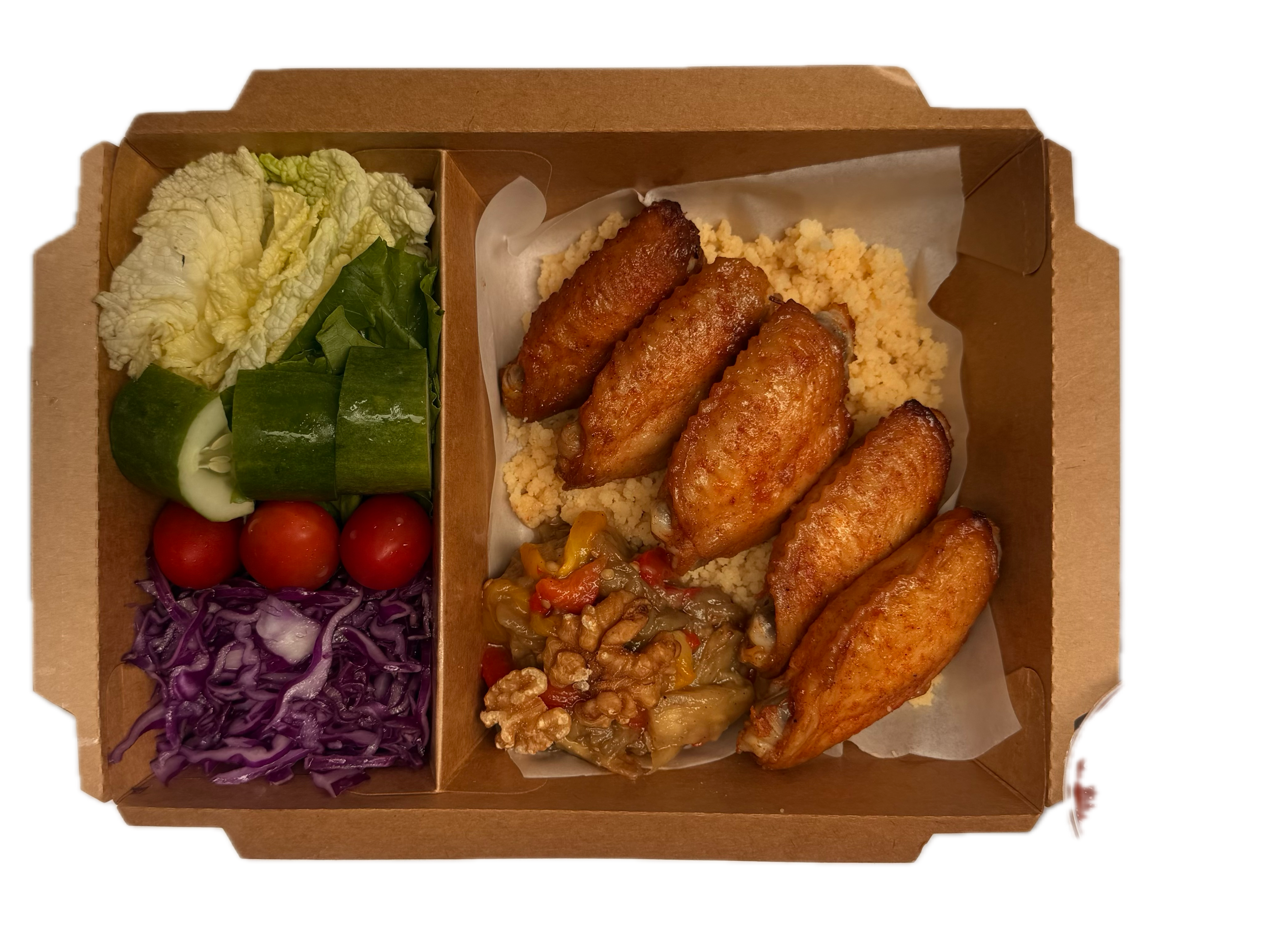 Chicken Wings with Couscous