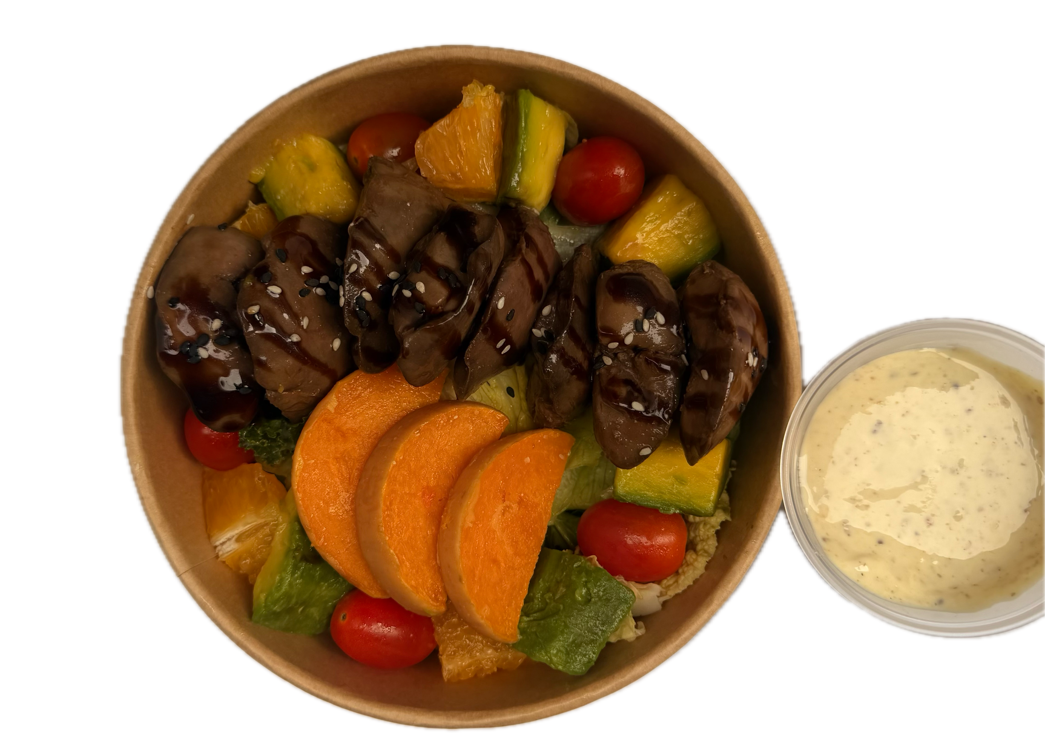 Liver Salad with Oranges