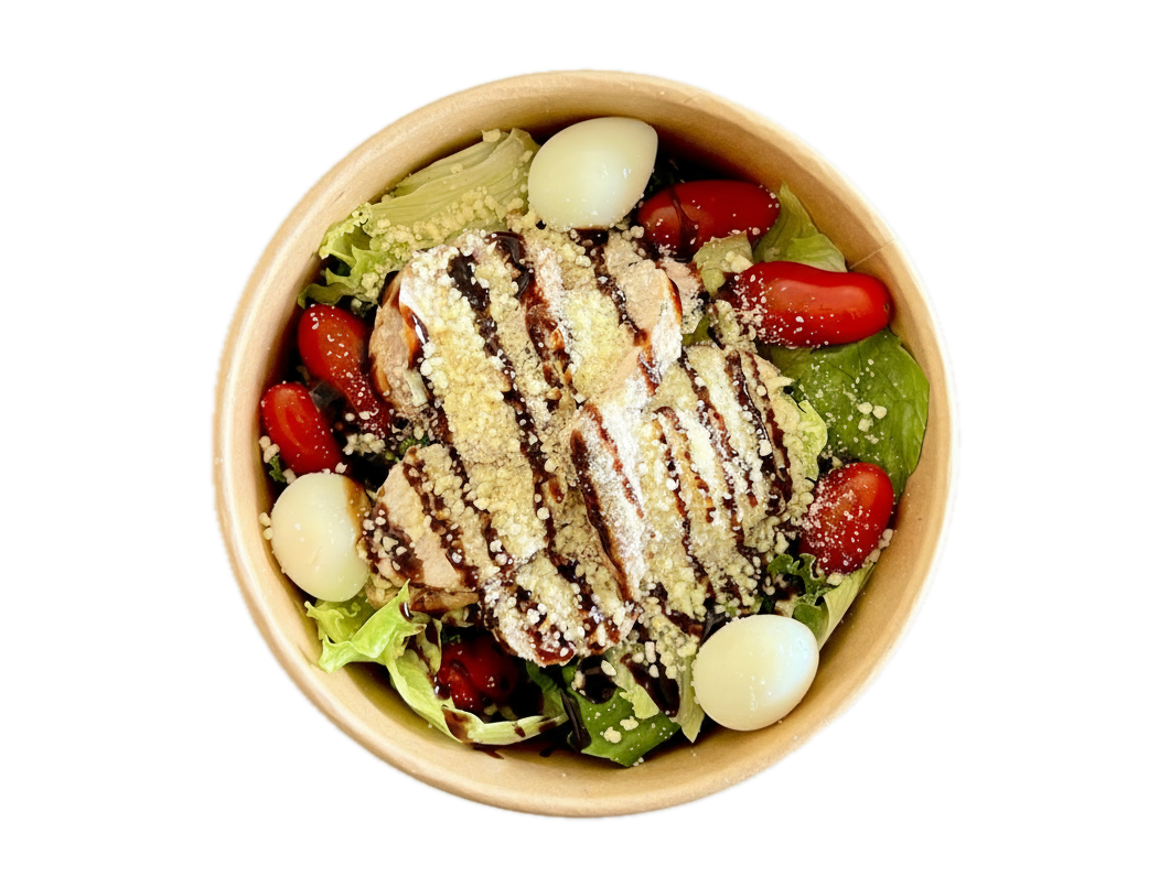 Caesar with Chicken and Homemade Mayonnaise