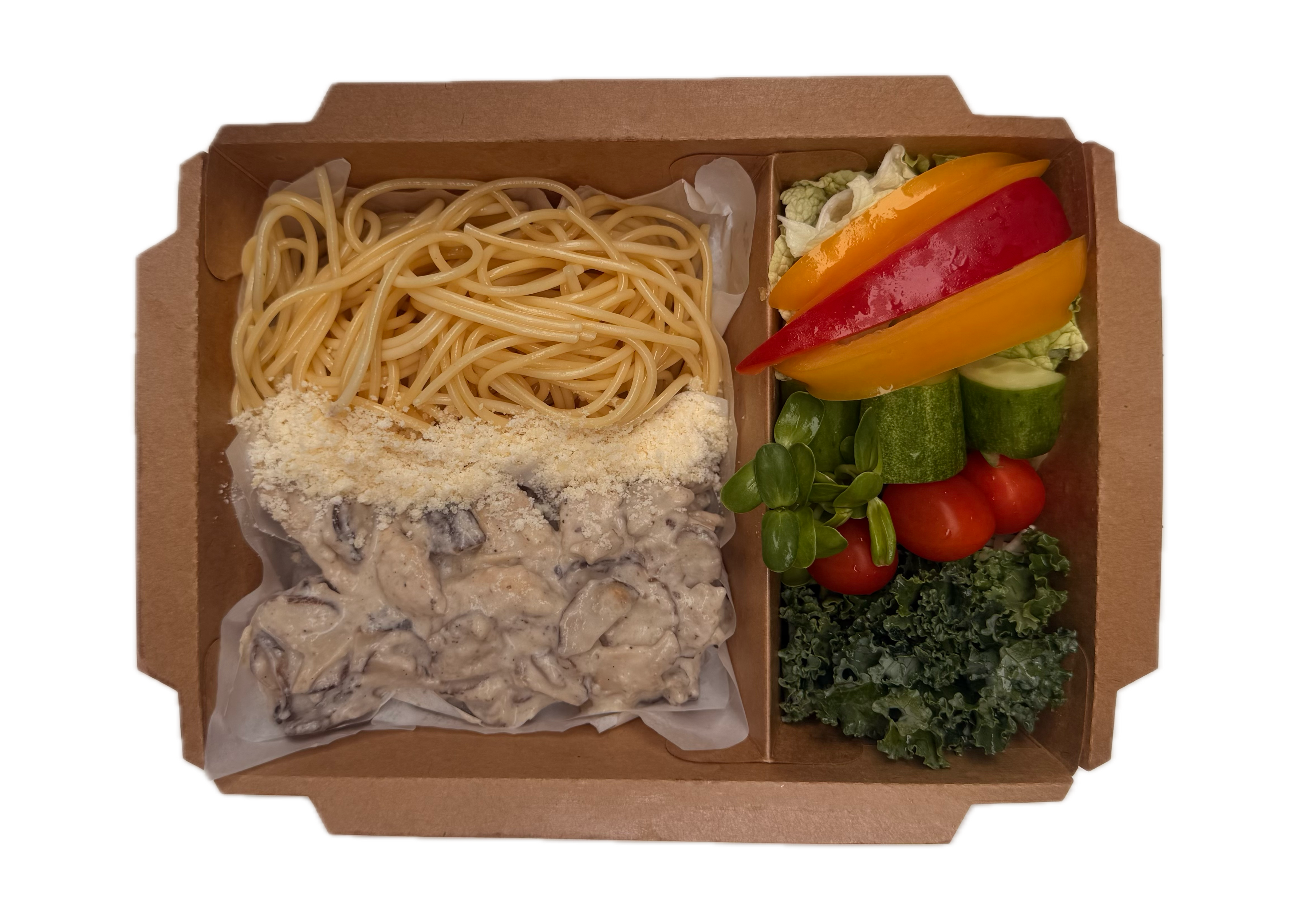 Pasta with Chicken and Mushrooms