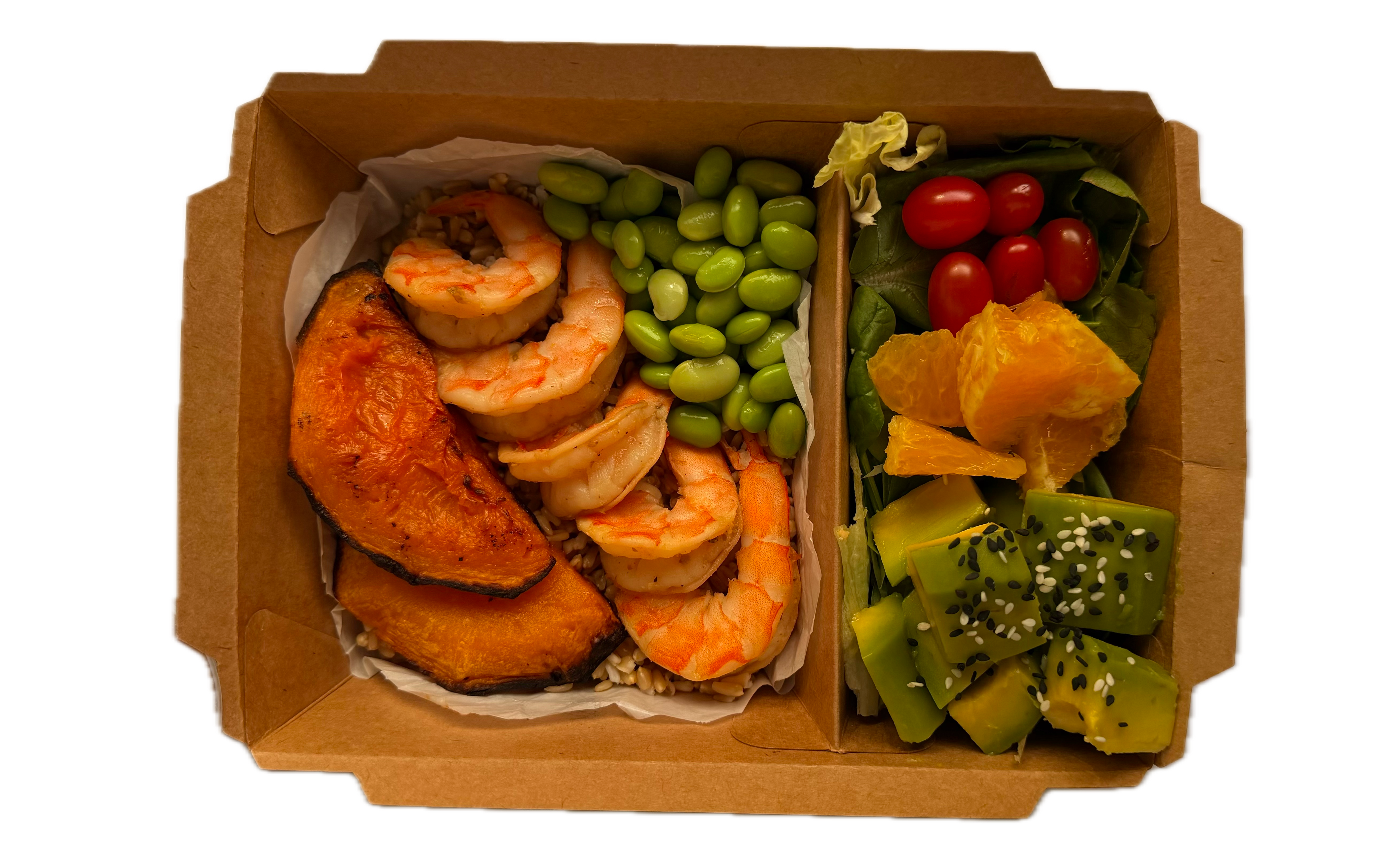 Shrimp and Oat Bowl